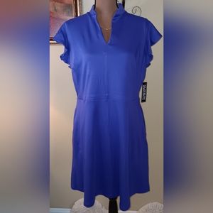 2/$35 New York & Company Flare City-Knit Dress